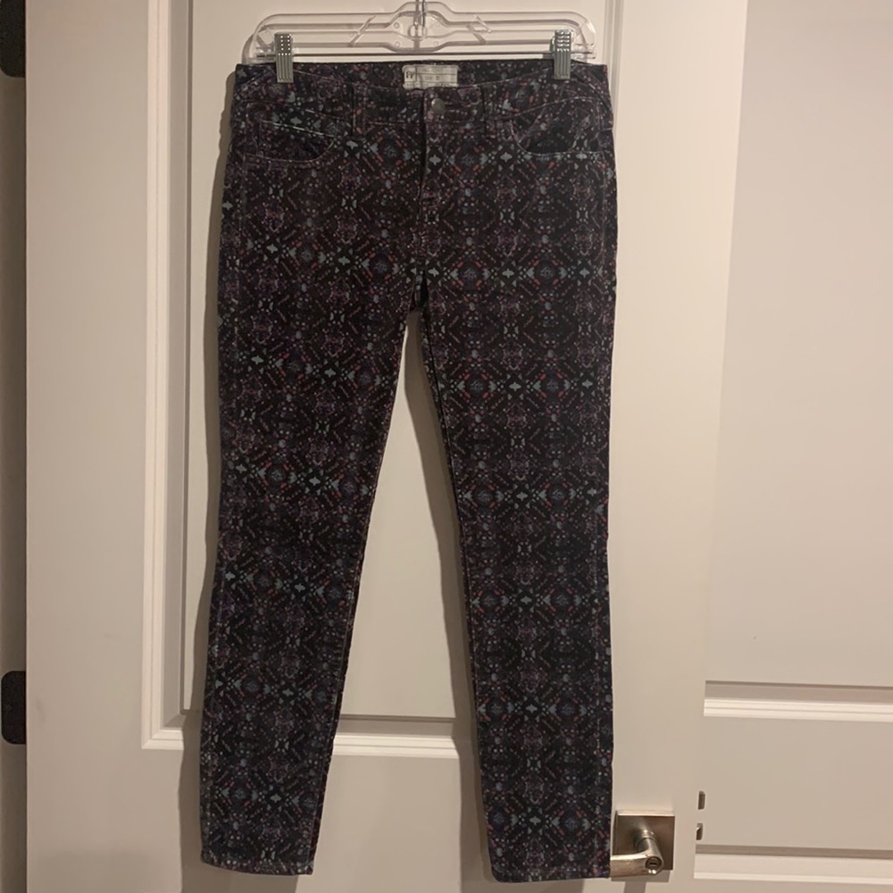 Free People Multi-Colored Leggings Size 27 (4)